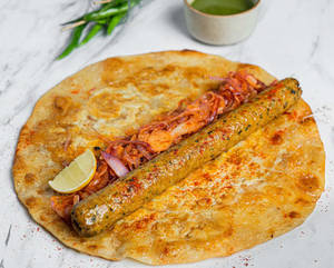 Chicken Seekh Kabab Roll