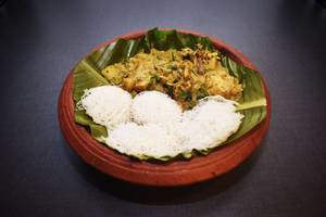 Idiyappam [3 Pieces] with Chicken Roast