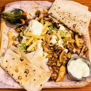 Chicken Rumali Plate