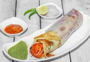 Paneer Achari Kebab Roll