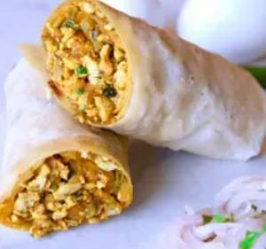 Paneer Bhurji Roll