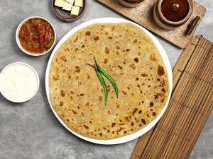 Hari Mirch Paratha