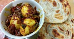 Parotta + Egg Roast