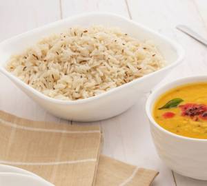 Dal Fry + Rice