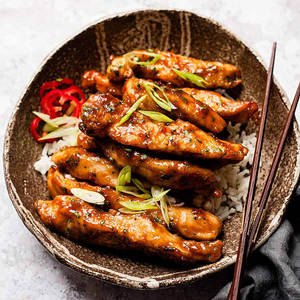 Crispy Honey Chilly Chicken