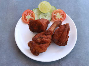 Chilli chicken dry [quarter]