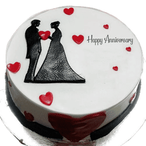 Anniversary Theme Cake