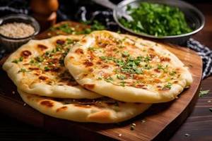 Cheese Garlic Naan