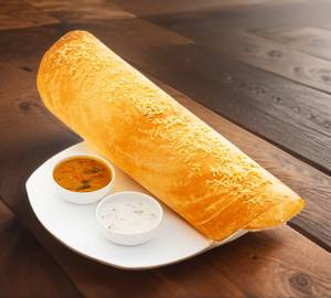 Cheese plain dosa