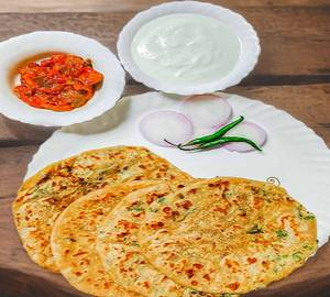 Choice of Paratha 2 pcs (Gobi/ Panner/ Matar/ Aloo  )