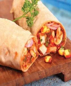 Chilli Paneer Wrap