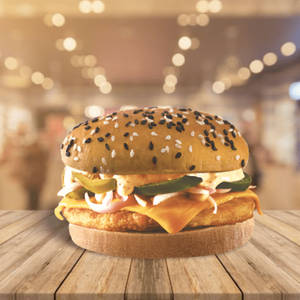 Veg American Cheese Supreme Burger