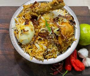 Dum chicken biryani