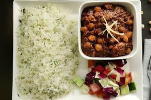 Chole Palak Rice                                    