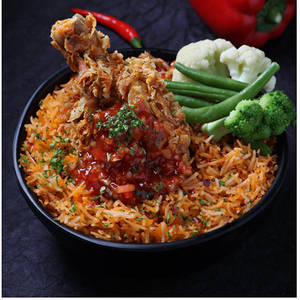 Chicken Sheekh  Rice Bowl