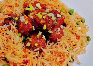 Veg manchurian rice