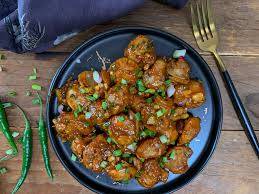 Mushroom manchurian