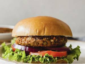 Veg. Chilli Lava Burger