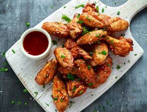Crispy Fried Chicken Wings 3 Pc