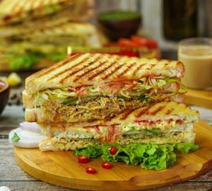 Double Chicken Crazy Cheese Monster Sandwich