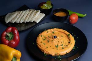 Hot &Spicy Hummus Platter[Jain]