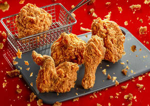 4 Pcs Fried Chicken
