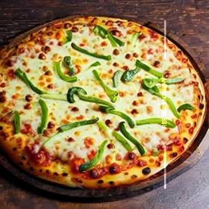 Cheesy Vegetable Pizzathin Crust