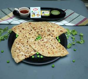 Matar Masala Paratha