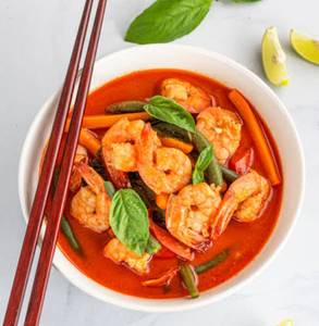 Thai Herbs Prawns Gravy