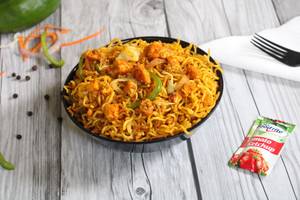 Chicken fried maggi