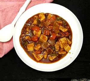 Schezwan Paneer in Salt Pepper