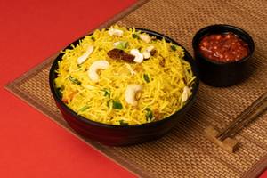 Veg Singapore Rice (serves 2)