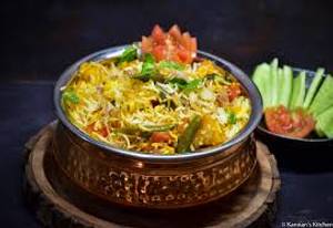 Kadai veg biryani