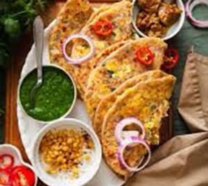 Desi Ghee Onion Paratha