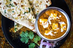 Paneer Butter Masala With Butter Naan [2 Pcs]