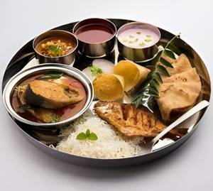 Pomfret Fish Thali
