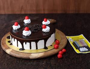 Black Forest Cake Eggless N
