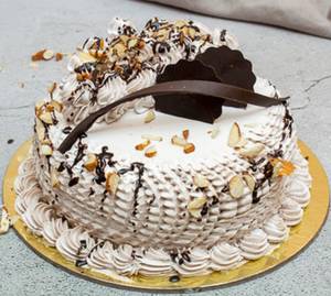 Chocolate Almond Praline Cake