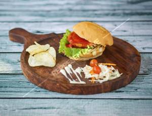 Veg Mexican Burger