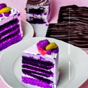 Purple Velvet Pastries