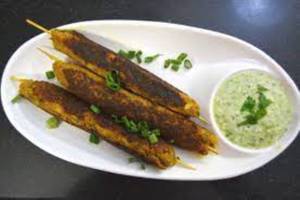 Fry veg seekh kabab  [4 pcs]