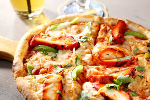 8" Chicken Tikka Pizza