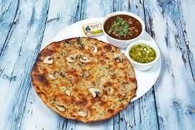 Pack of 4 Mushroom Kulcha