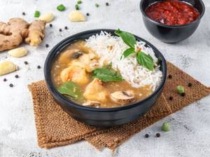 Prawns Pot Rice (With Gravy)