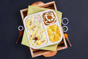 Egg Curry & Dal Rice Lunchbox