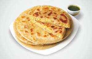 Paneer Corn Paratha