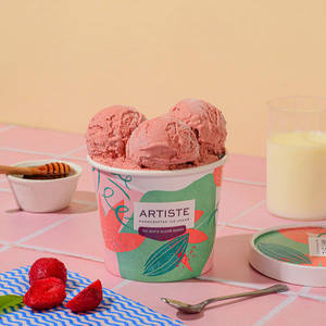 Strawberry Creme Ice Cream 600 Ml