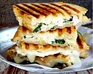 Egg Chicken Cheese Sandwich