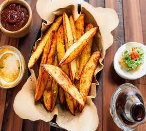 Potato Wedges Salted
