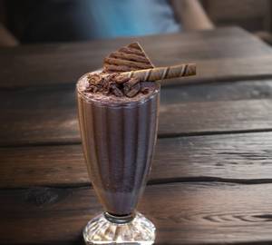 Choco Caramel Milkshake [ Midium]